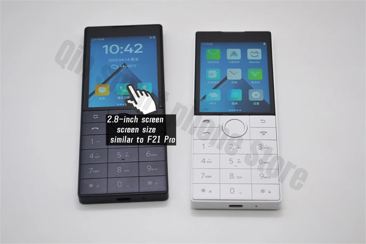 a*読様 Xiaomi duoqin F22 Android 11 SIMフリー Qin F22 Touch Screen Android 11 No Camera Wifi 2.8 Inch 3GB 32GB