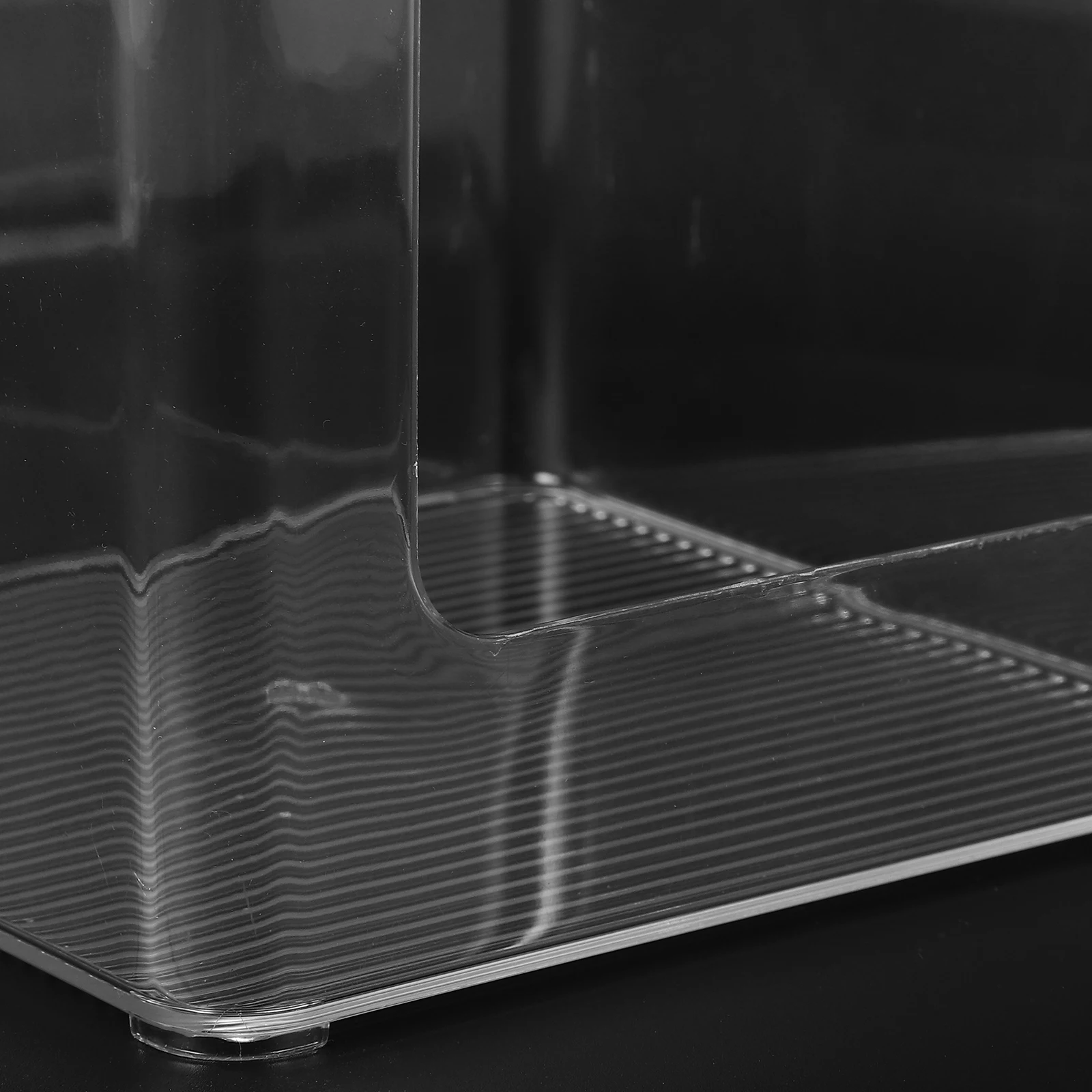 

Small Transparent Picture Book Storage Box Bins Case for Classroom Desk Shelf ganizer Clear Containers PP Material Safe