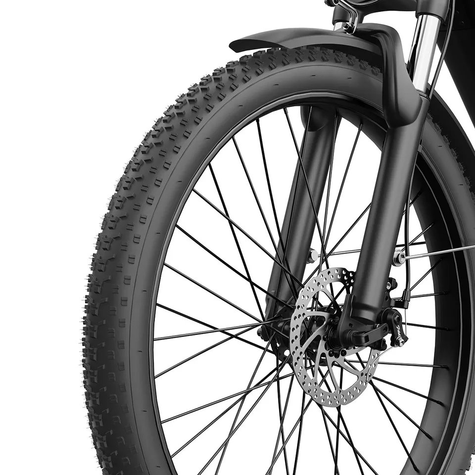 1100W Electric Bike for Adults 20" Ebike, 28 MPH & 85 Miles , 7-Speed Dual Brake image 4