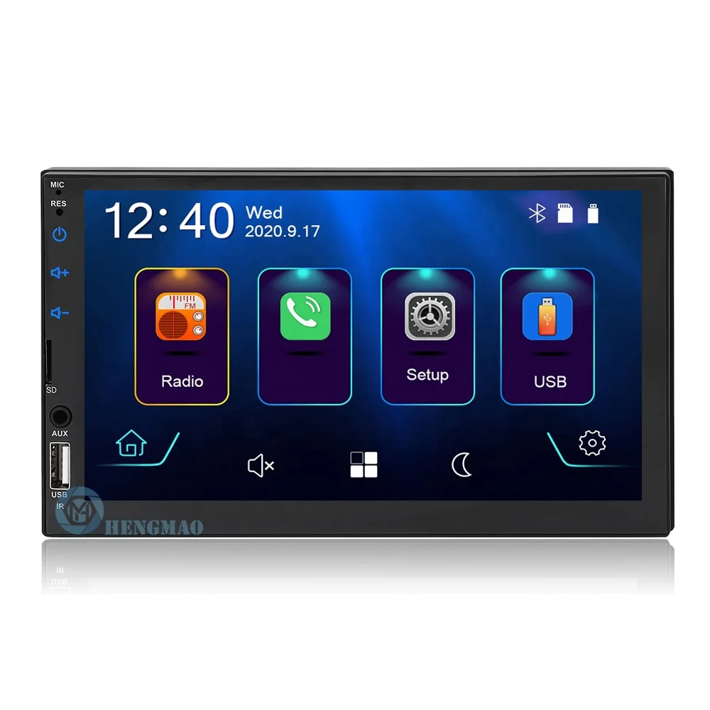 

7 "Universal 2Din Car Radio With Car Play Multimedia Video Player for VW Nissan Toyota Hyundai Kia Ford Autoradio GSP Head Unit