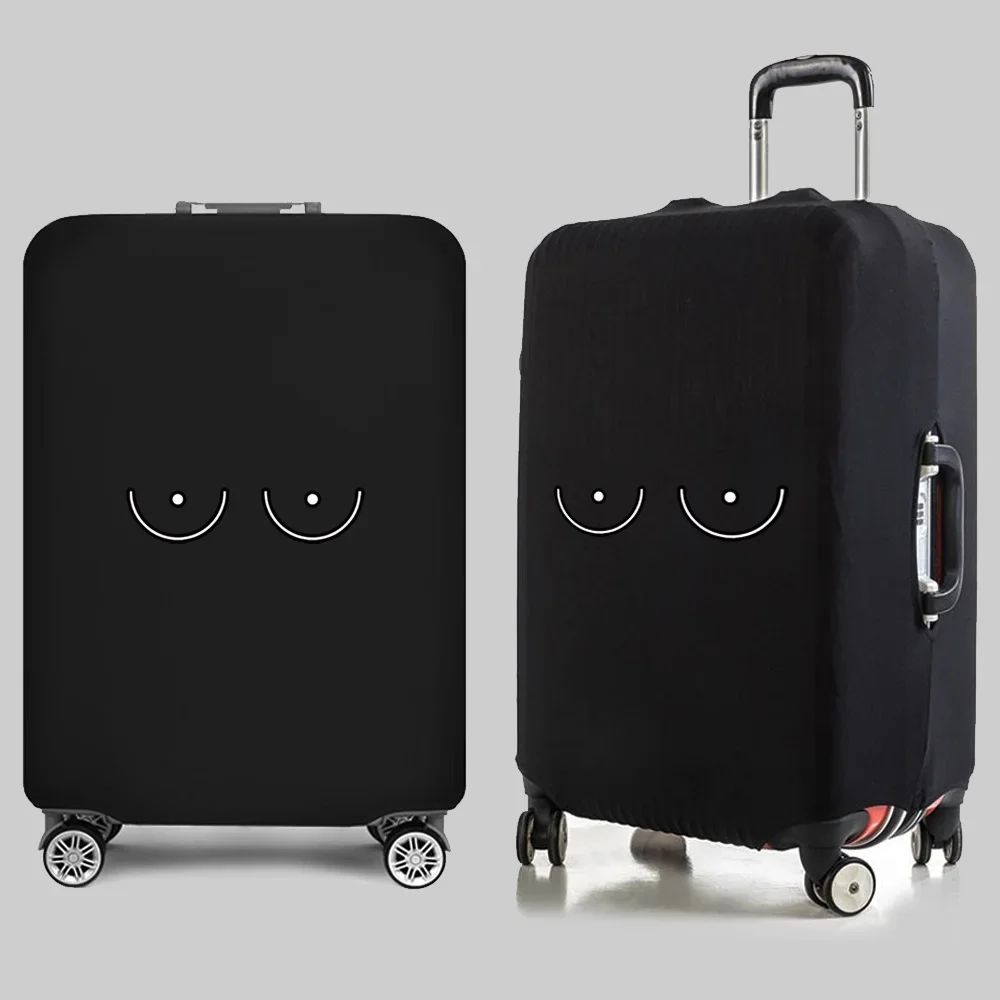 Luggage Covers Suitcase Cover Fashion Travel Essentials Funny pattern 18-32 Inch Traveling Accessories Protective Trolley Case