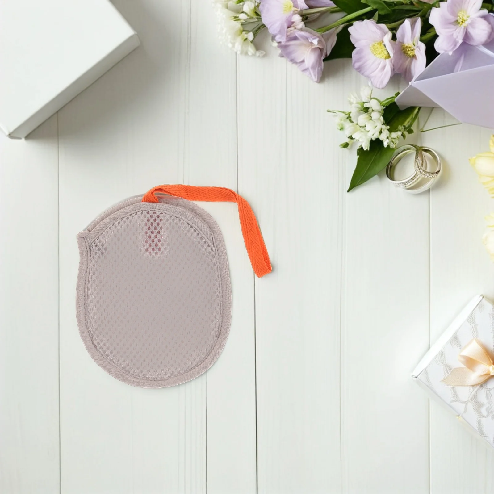 

6pcs Mesh Soap Pouch For Shower Thick Foam Lathering Exfoliating Bag Drawstring Travel Bathroom Hanging Design Foaming Soap