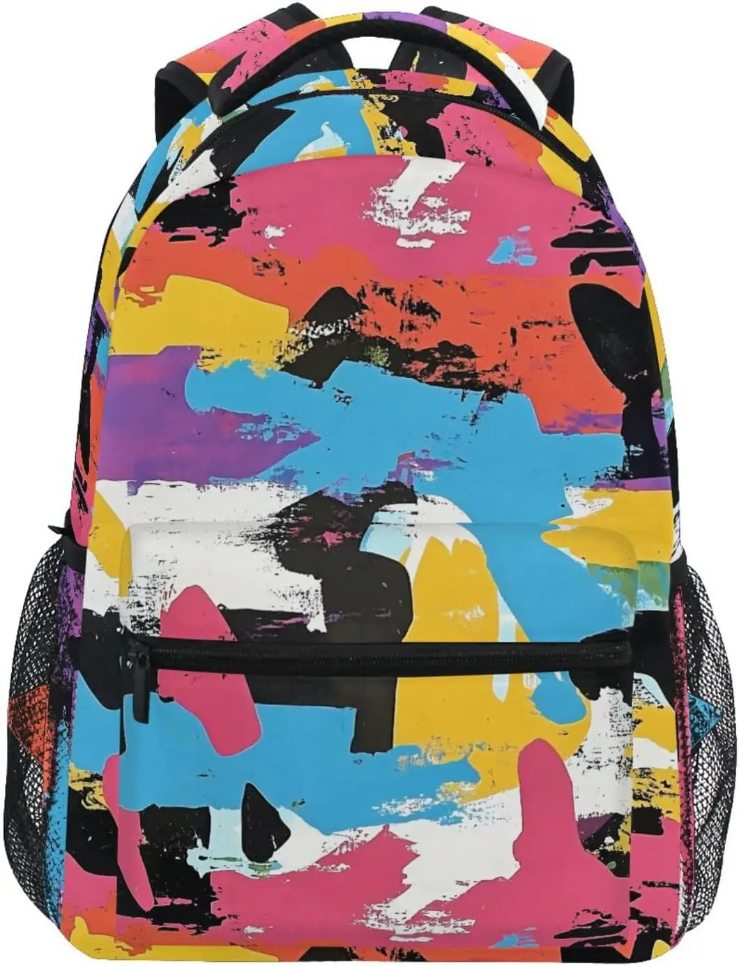 

Kid Backpacks (Splash Camo), Boys Girls Schoolbags Book Bag for Travel Hiking School Medium Size