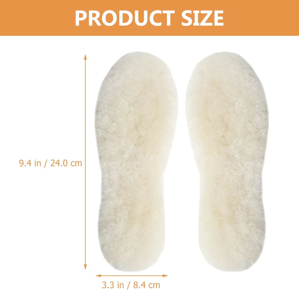 

Comfortable Warm Wool Insole Boot Inserts Women Keep Out The Cold Insoles Merino