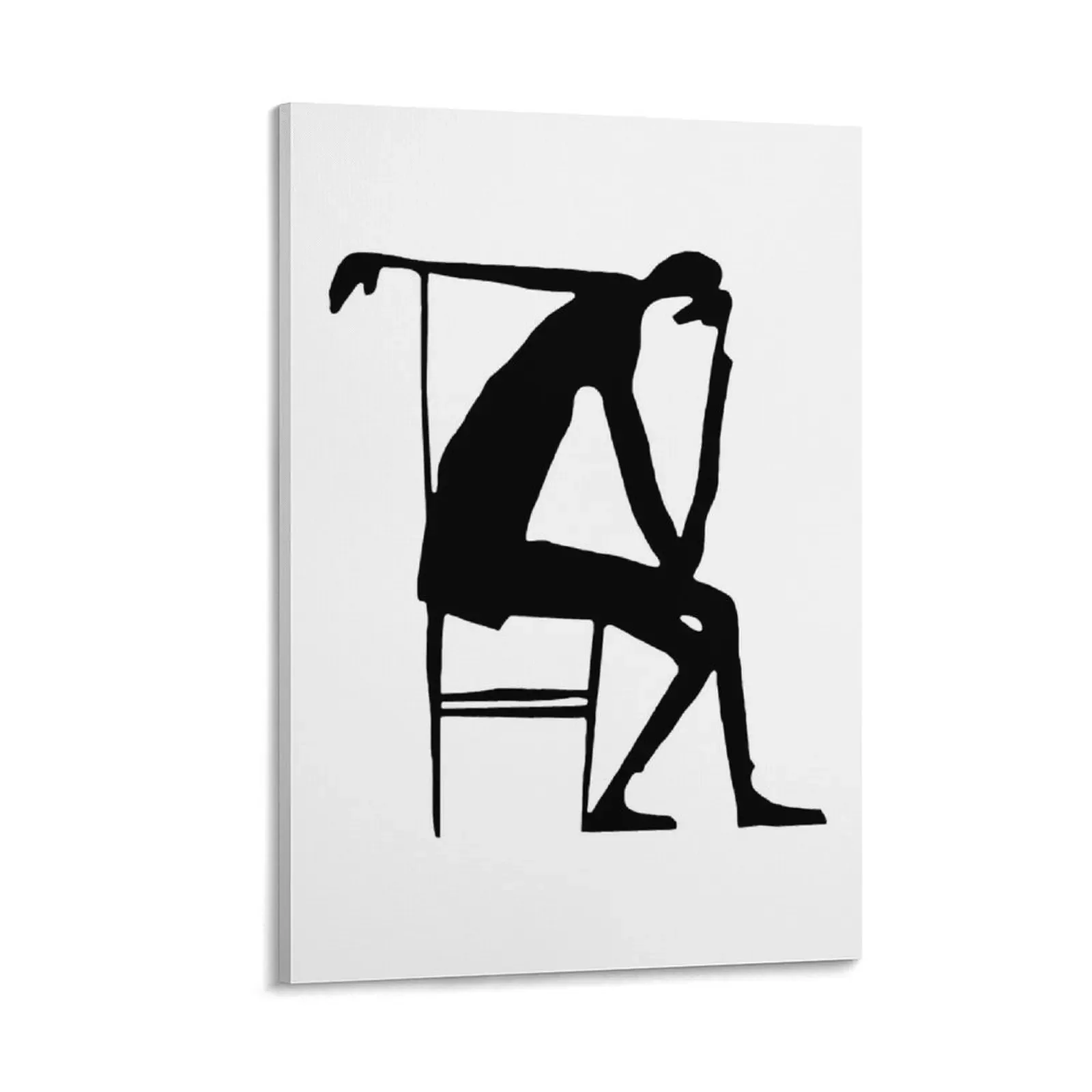 

Franz Kafka Drawing 03 Black Canvas Painting decor japanese room decor wallpapers home decor Wall decoration frame
