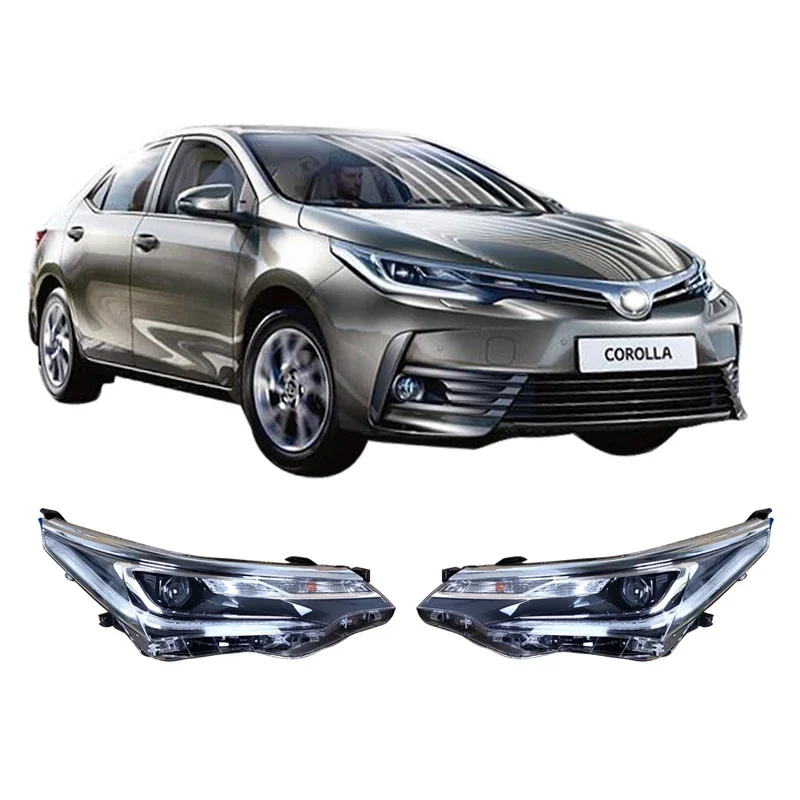 Suitable for Toyota Corolla 2017 headlight RHD High Quality Headlamp Head Light Head Lamp