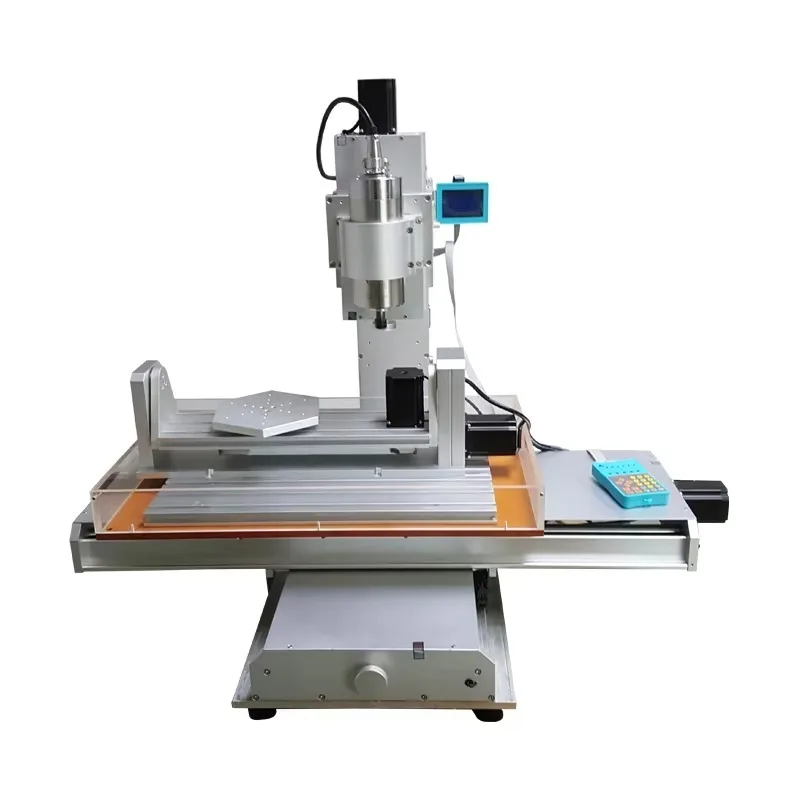 6040 5 Axis CNC Router Machine Vertical 1500W 2.2KW Water Cooled Spindle Ball Screw For Metal Engraving Cutting Wood Acrylic