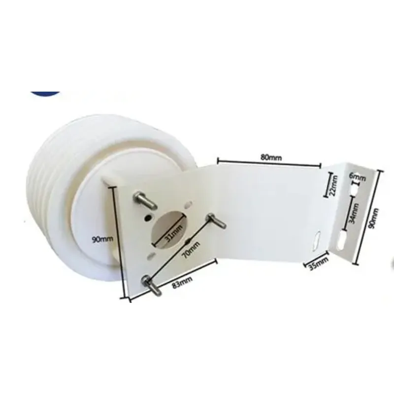 Passive Radiation Shield for Weather Sensors - Empty Meteorological Screen / Instrument Shelter