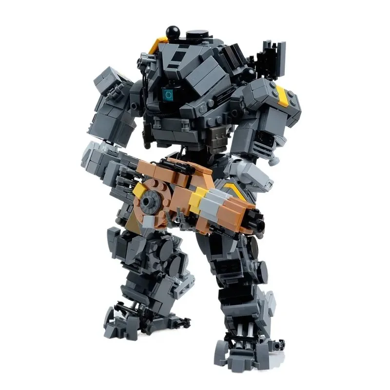 

Строительные блоки Ion Class Titan MOC, лазерный боевой мех с шарнирными оружиями, научно-фантастическая модель «сделай сам» для взрослых коллекционеров