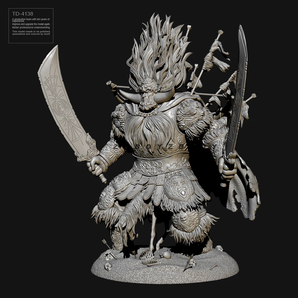 50mm 75mm Resin model kits figure colorless and self-assembled（3D Printing ） TD-4138