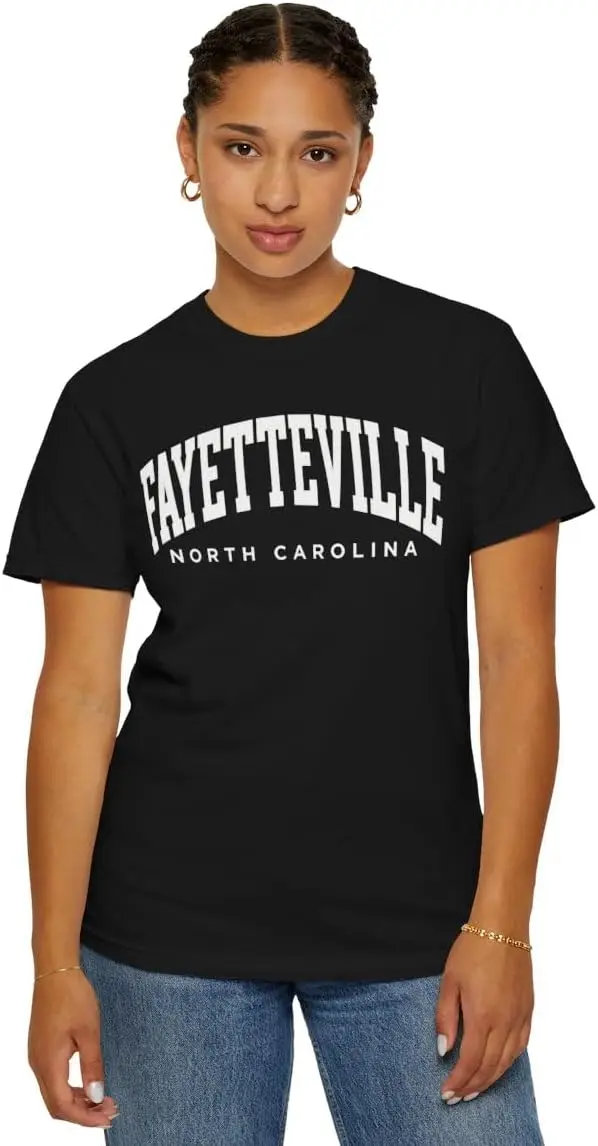 Fayetteville North Carolina Adult Unisex Comfort Colors Short Sleeve T-Shirt