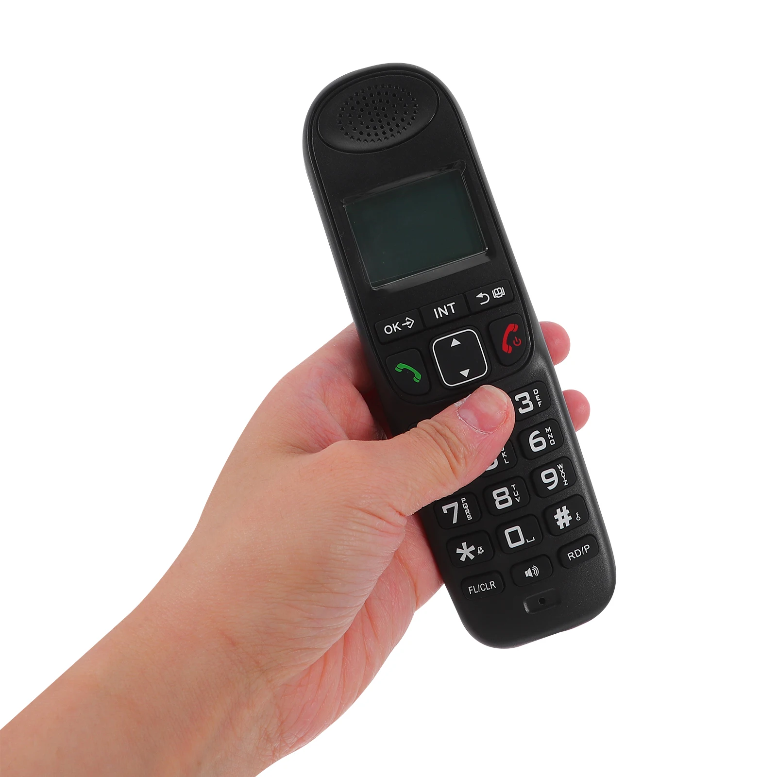 1 set 1 Set Cordless Phone Wireless Home Office Telephone Digital Speakerphone Clear Audio Large Display For Seniors Business