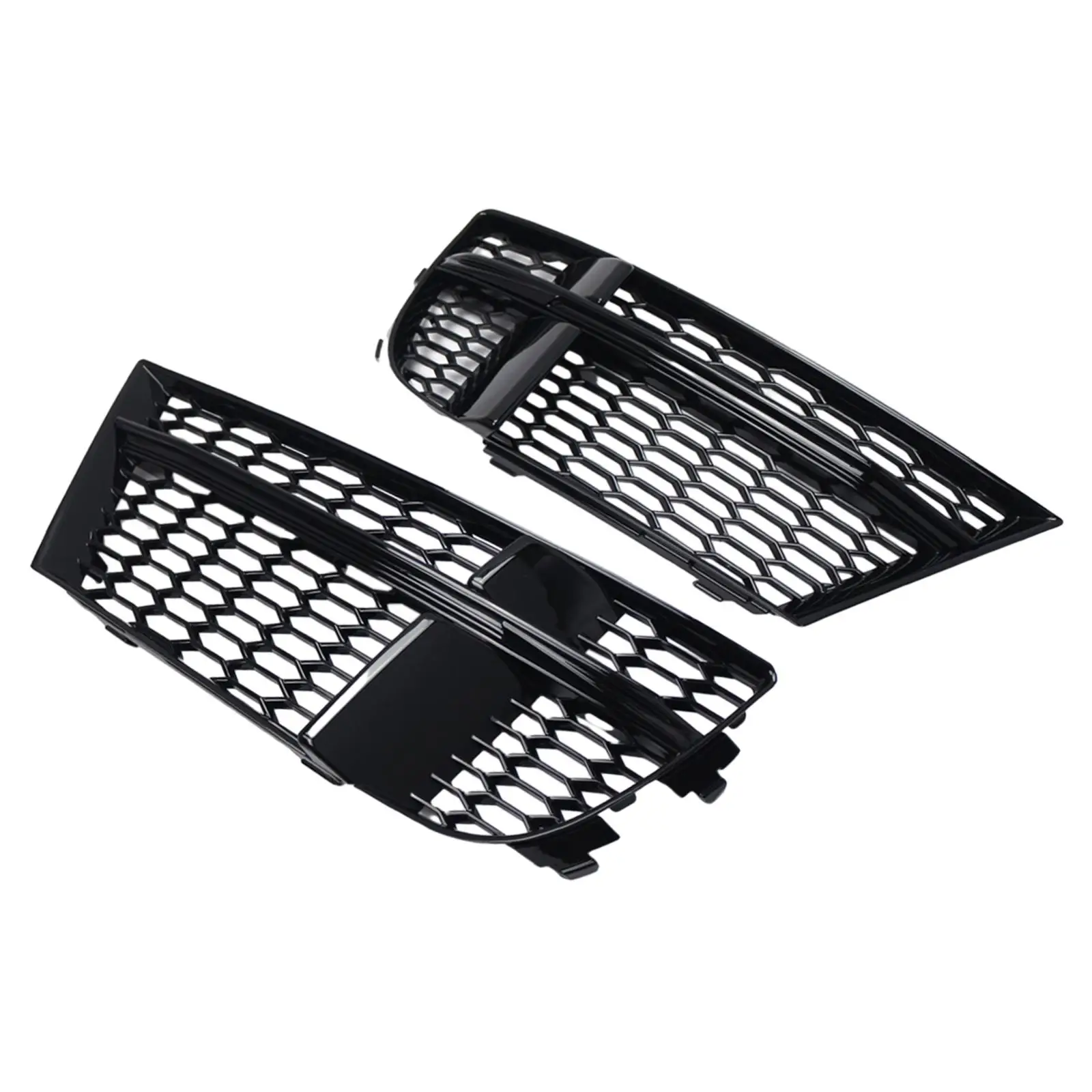 

2x Air Guide Grille 8V3807682Q Lower Covers Grill for Audi 2016 2017 2018 2019 2020 Directly Replace Automotive Accessories