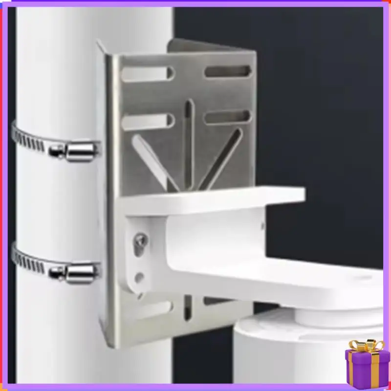 Advanced Camera Pole Mount Bracket Universal Vertical Pole Mount Adapter Bracket Camera Clamp