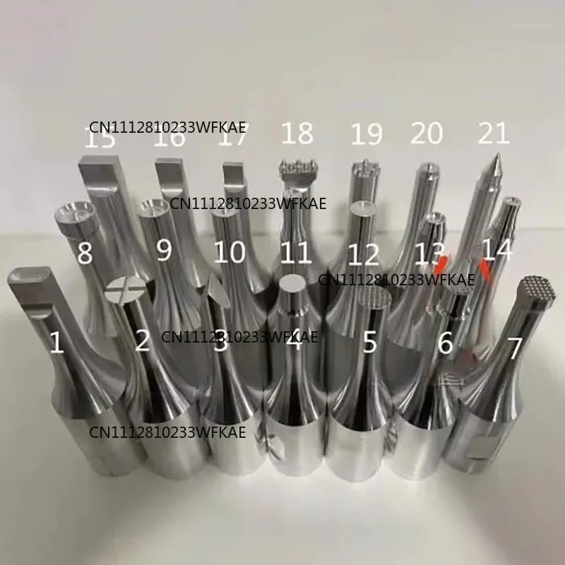 1pcs ultrasonic plastic spot welding machine nozzle accessories 28KHz customizable size welding head 8*1 screw