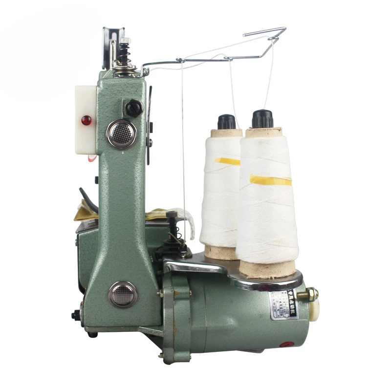 1100.04GK9-25 Portable Electric Double Wire Sealing Machine Woven Bag Sewing Machine Flour Sealing Machine