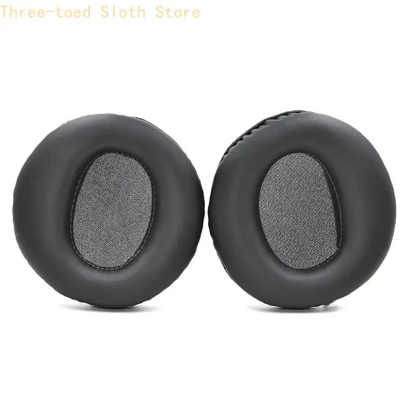 Ersatz Leder Ohrpolster Kissen Abdeckung Ohrpolster Kissen für MDR-XD200 XD300 1 Paar Headset Ohrenschützer E74A – Detail 2