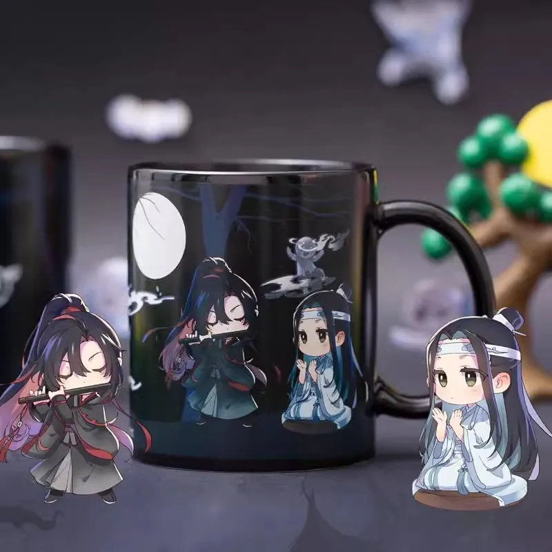 Grandmaster Of Demonic Cultivation Mo Dao Zu Shi Ceramic Magic Mug  Lan Wangji, Wei Wuxian Color Changing Cup Coffee Cup