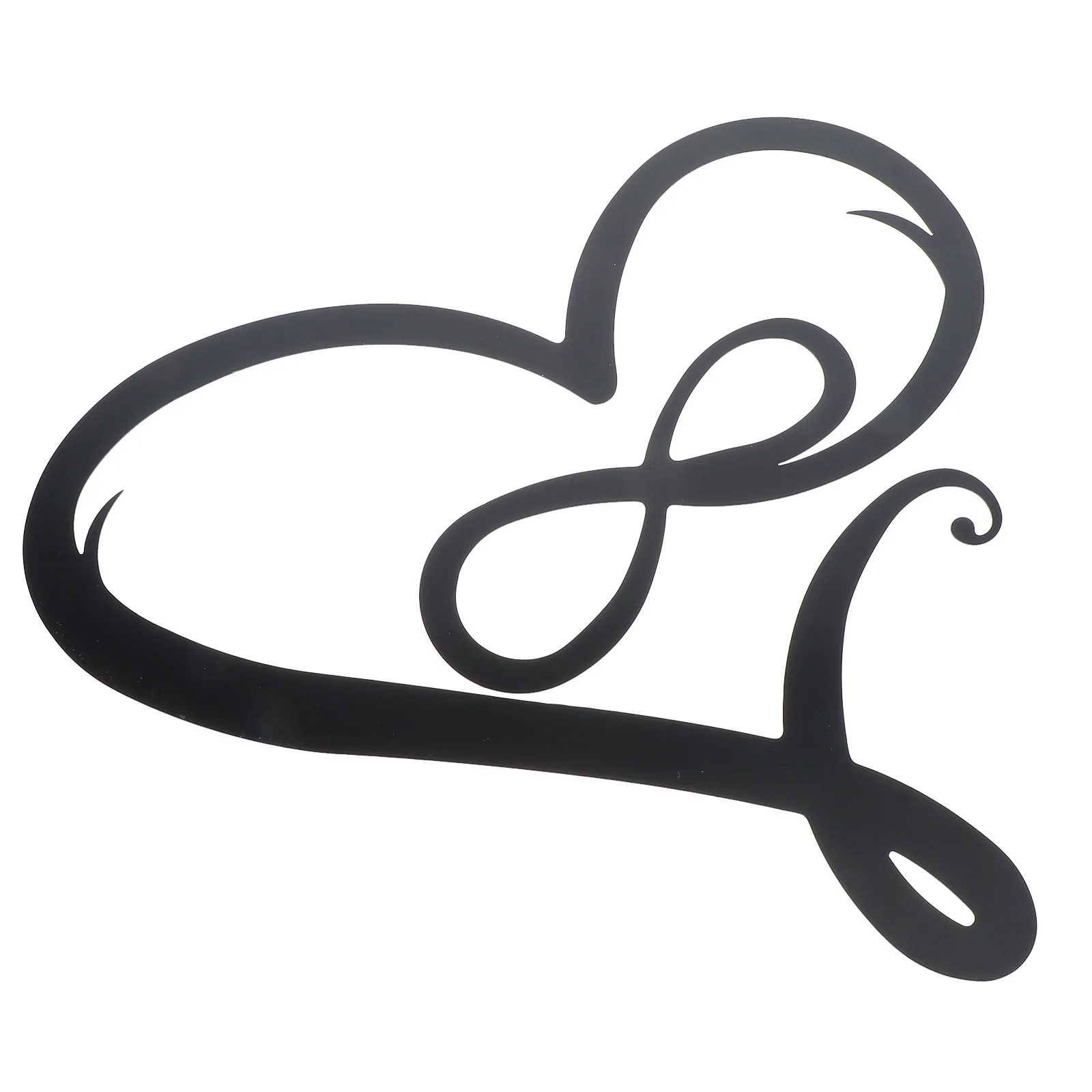 

1Pcs Artistic Iron Heart Pendant Wall Hanging Decor Home Wall Art Hollow Metal Art Pendant Wrought Iron Decor Hanging Ornament