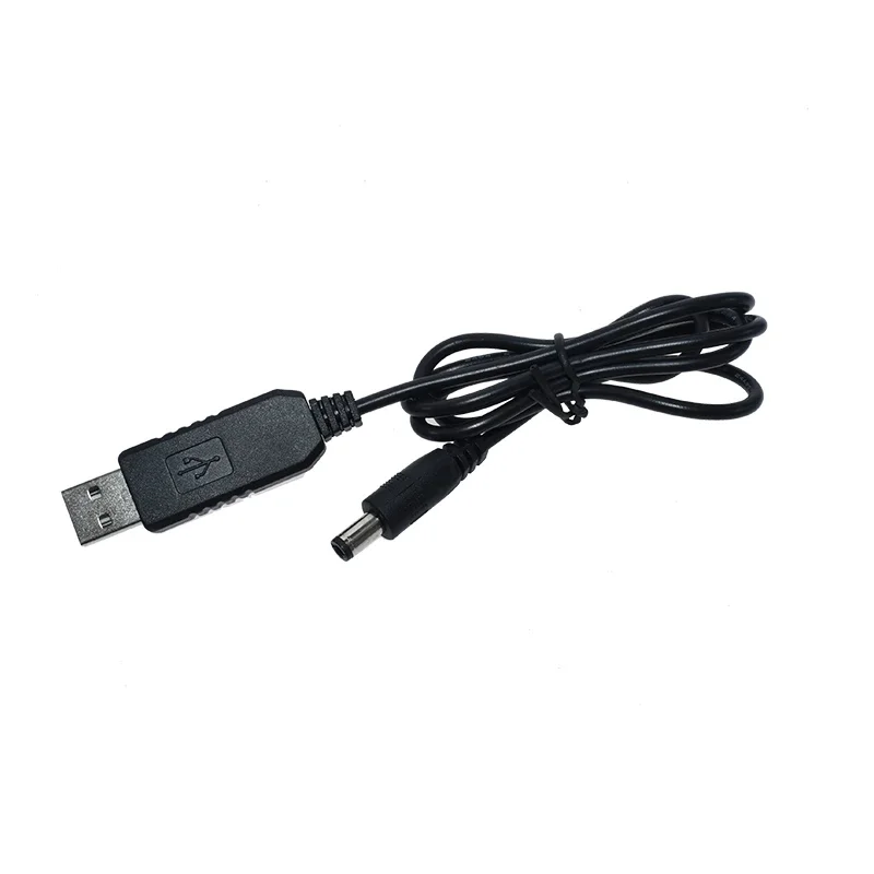 1-20pcs USB power boost line DC 5V to DC 9V / 12V Step UP Module USB Converter Adapter Cable 2.1x5.5mm Plug