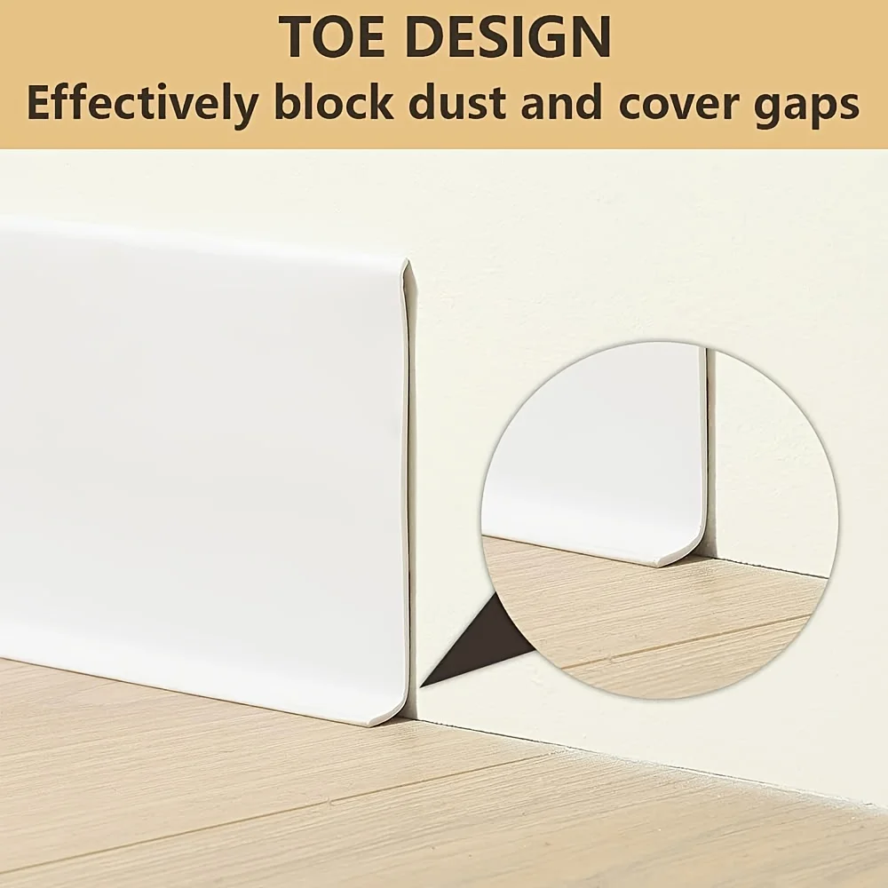 1 قطعة 1 متر/3 متر ركيزة مرنة مصبوبة الديكور ، لوح التفاف ذاتية اللصق ، تقشير ولصق قاعدة الحائط الديكور