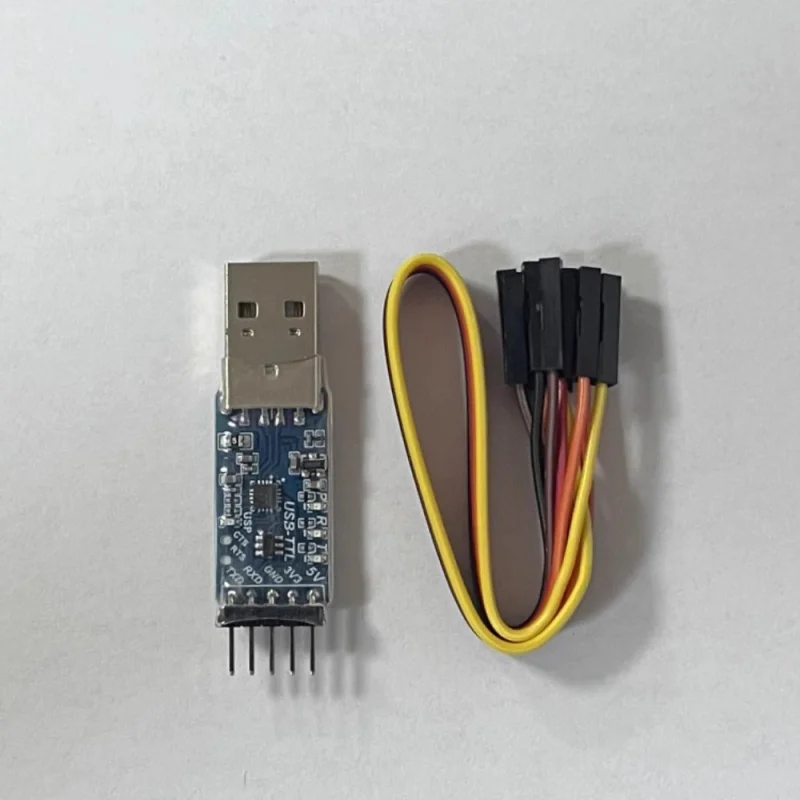 USB to TTL 시리얼 컨버터 모듈 CP2102 CH340 USB to UART 어댑터 (3.3V/5V 전원, 보드 속도 300bps-1Mbps, 가상 COM 포트 지원)