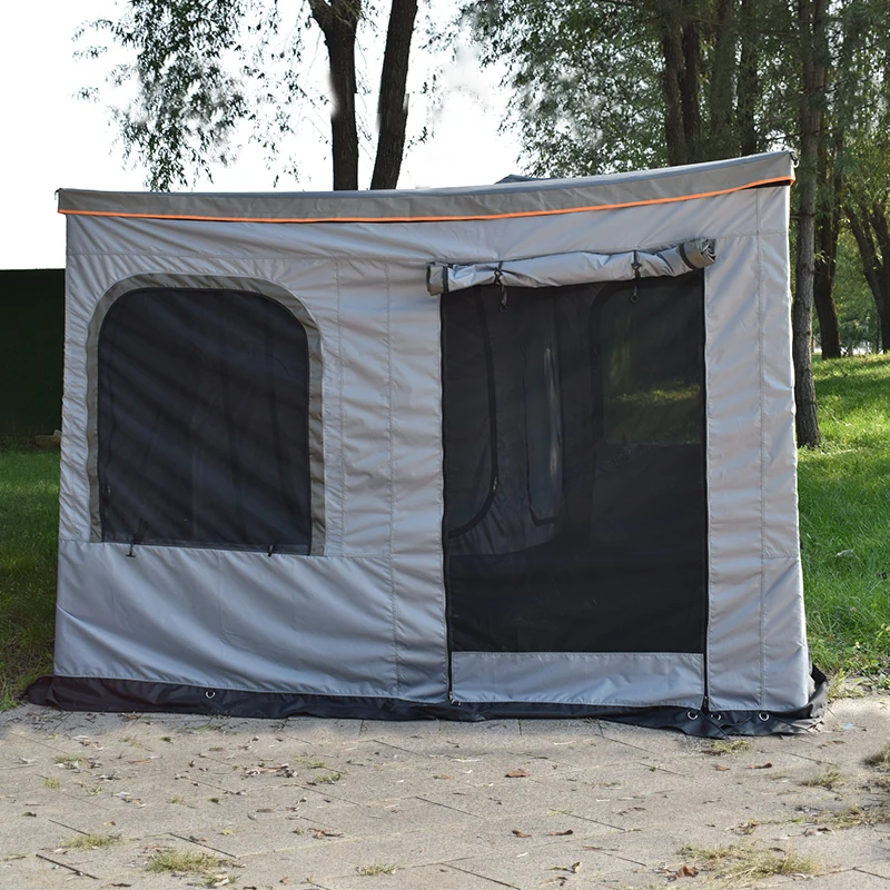 Tenda da campeggio con tettoia per portellone posteriore collegabile pieghevole portatile Tenda da campeggio per SUV Van per il campeggio
