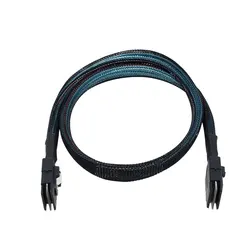 SAS SATA Cable Mini-SAS SFF-8087 To SFF-8087 Cable Mini SAS SFF8087 36P 7P Cable 12Gbps 50/60/70/80/1cm Hard Drive Data