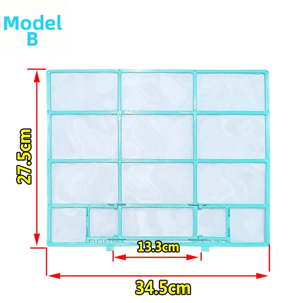 1 Pcs Applicable For Midea Air Conditioner Outlet Filter Accessories Dustproof Filter Screen Anti-Dust Home Tool
