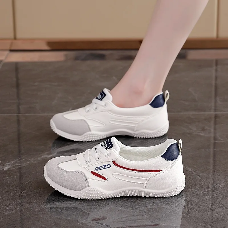 Jogging Fitness Women Sneakers Outdoor Sports Walking Shoes Fashion Shallow Tennis Shoes Casual Non-slip Running Trainers New