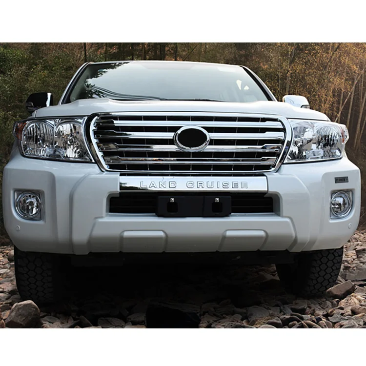 Car Front Bumper Bar Protector Front bumper guard For Toyota Land Cruiser GRJ200 UZJ200 2012 2015 Plastic material