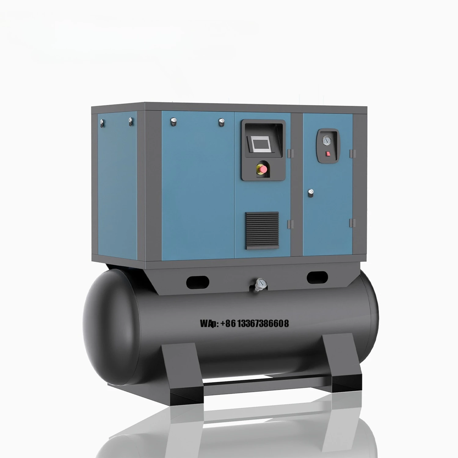 

Industrial 4-in-1 Electric Rotary Screw Air Compressor with 300 500L Dryer 8 10 16 20 Bar Rotery All-in-One Compressor