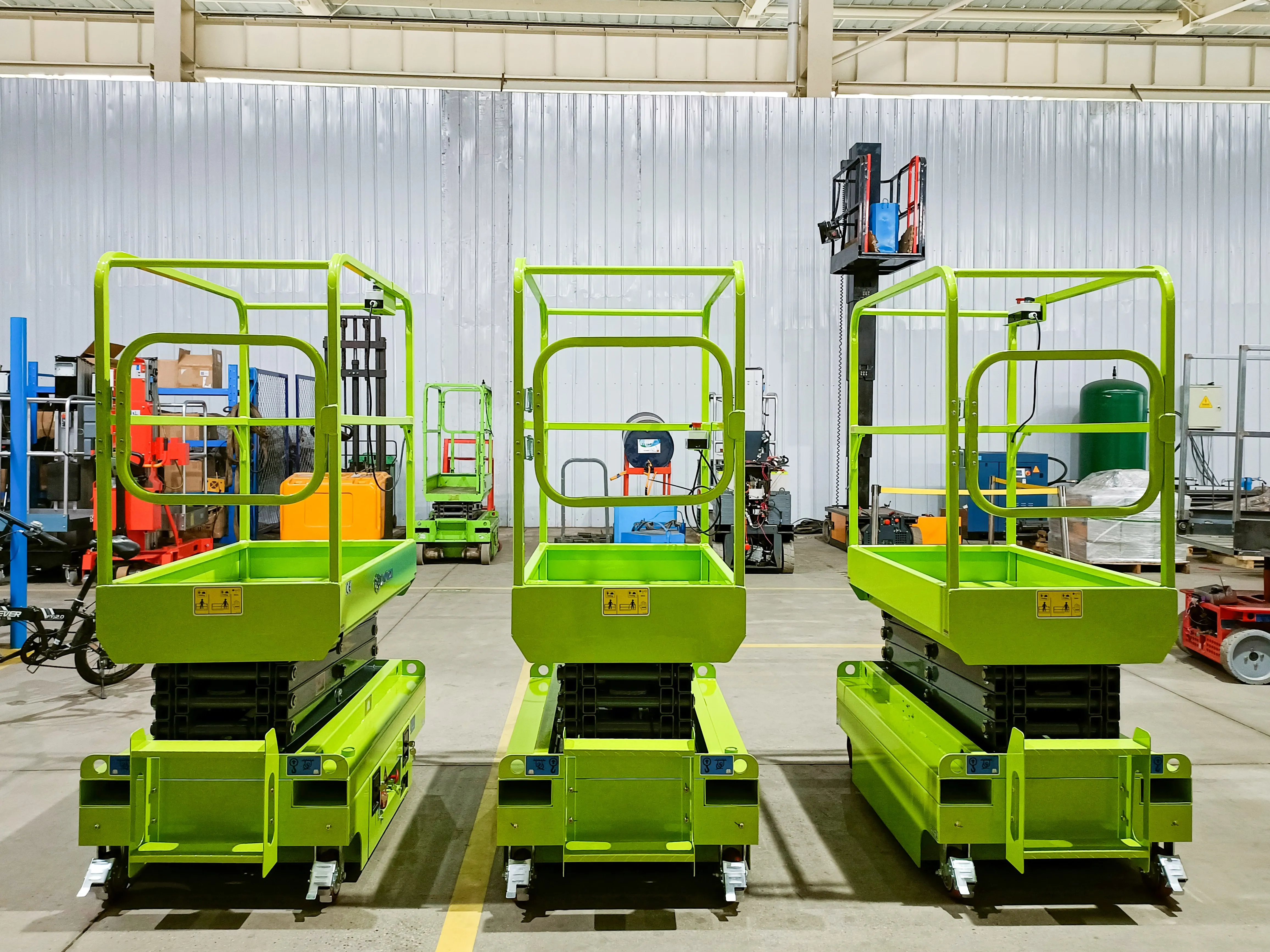 5m Working Height Manual Lifting Platform (3m Platform Height, 230kg Load)