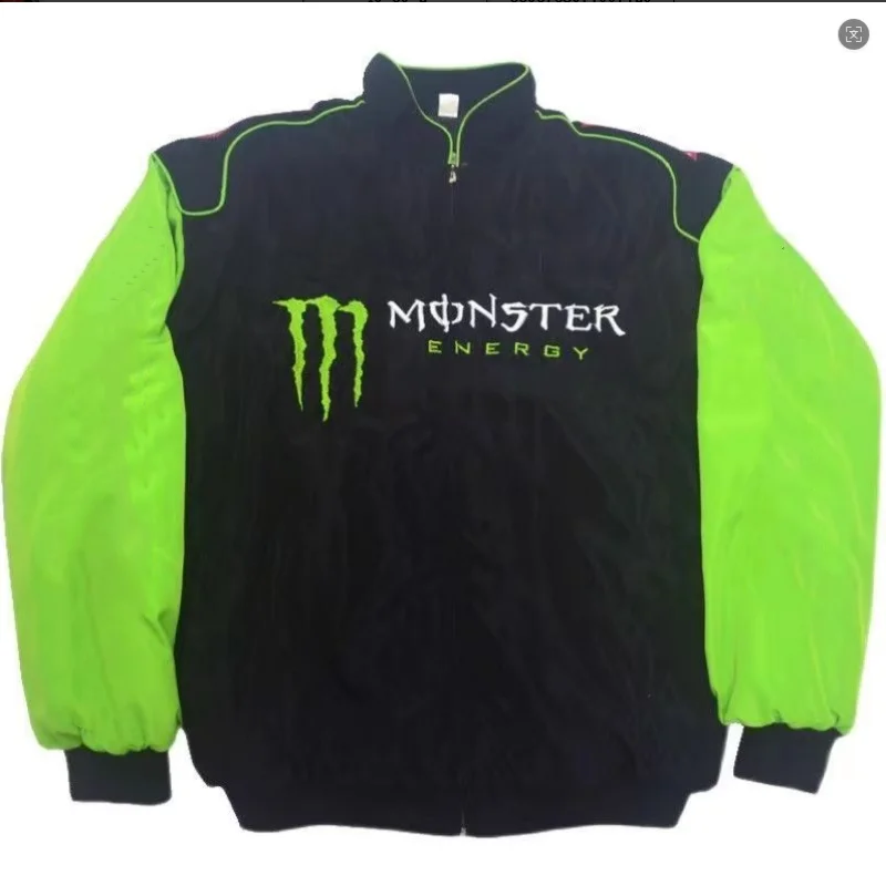 몬스터 에너지2026 스트리트 패션 통기성 따뜻한 자수 데일리 코트