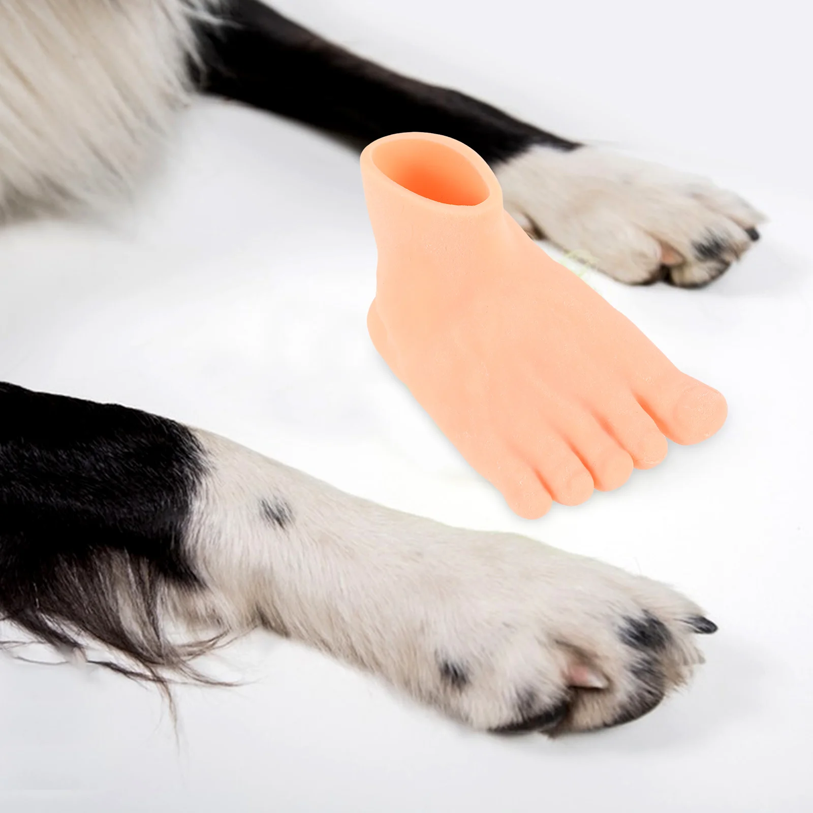 

2Pcs Dog Feet Puppet Interactive Chew Play for Small Dogs Puppy Training Pet Supplies Fun Exercise Tricky Toys