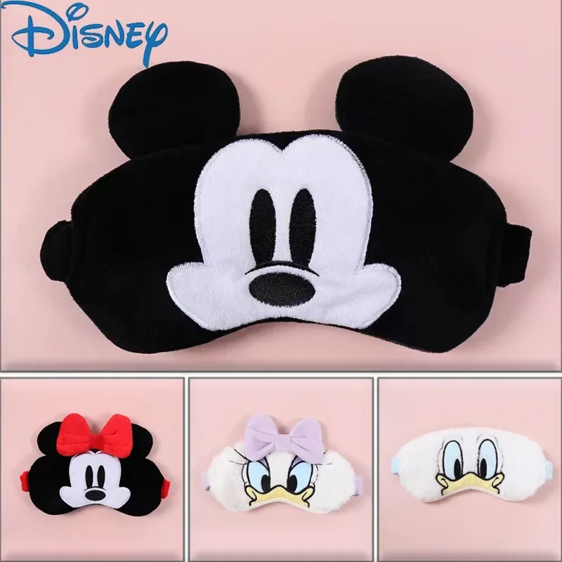 Disney Mickey Mouse Block Out Light Sleeping Mask Cartoon Anime Character Eye Masks Men and Women Sleeping Eye Masks Gifts New