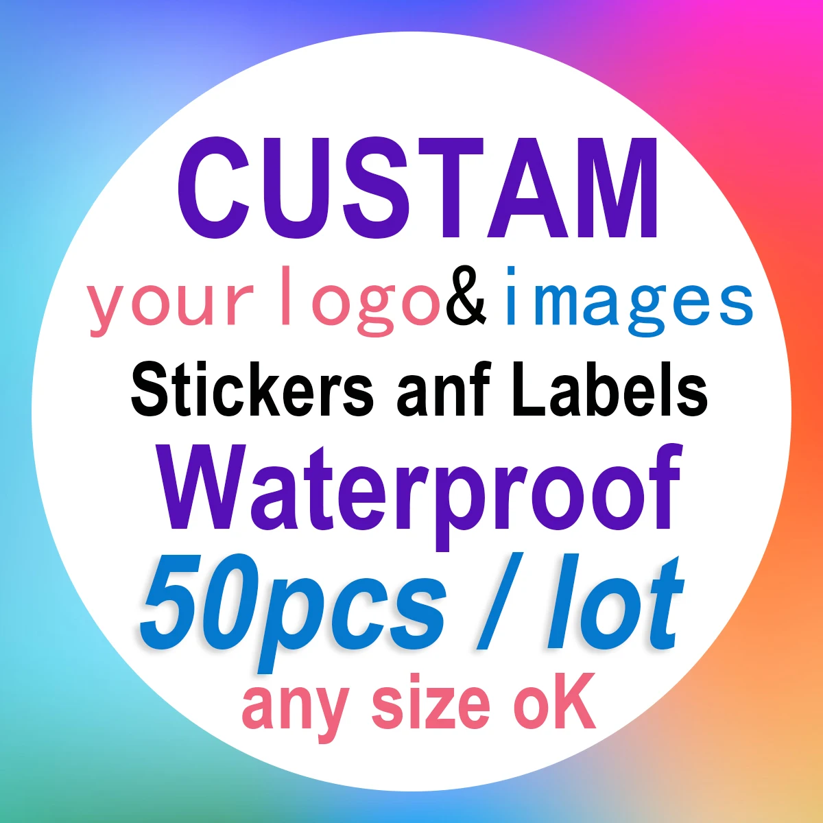 45-50Pcs Custom Sti… - image