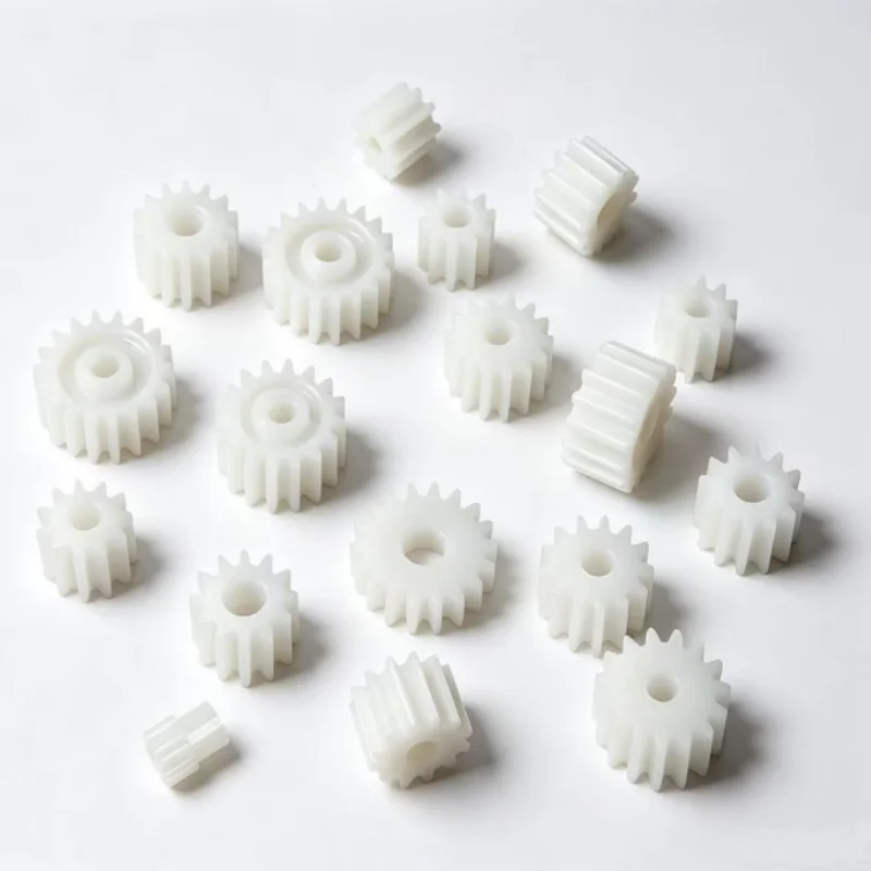 50PCS 0.5 Module 8/9/10/11/12/13/14/15/16/18 Teeth Plastic Spur Gear Motor Gear Transmission