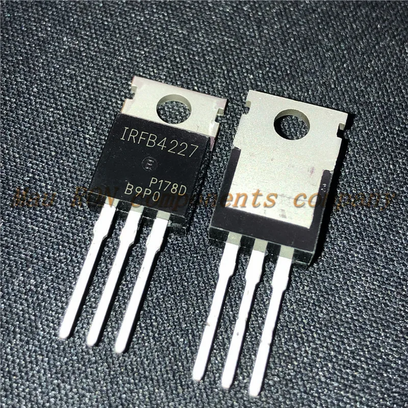 10PCS/LOT New original imported IRFB4227PBF IRFB4227 65A 200V TO-220 N trench field MOS tube In Stock