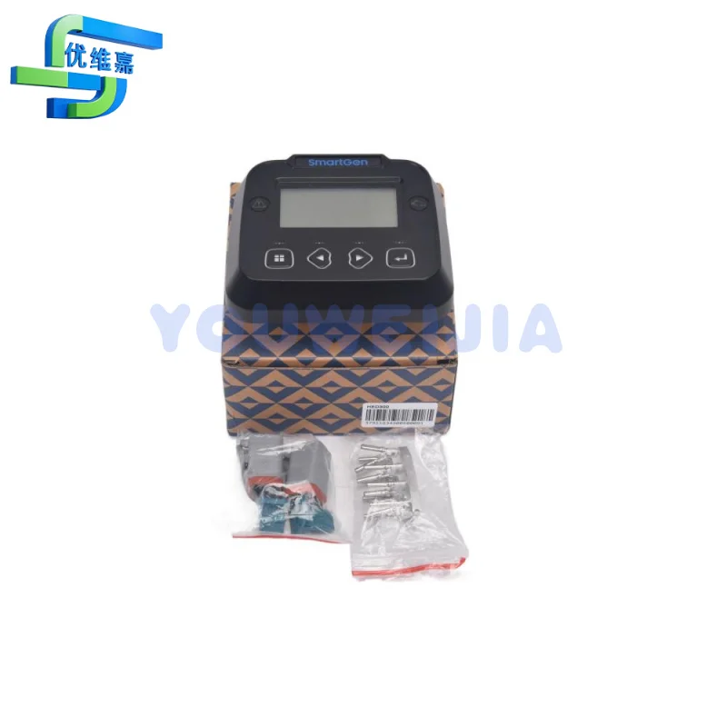 

Контроллер Smartgen HED300 Генератор ЭБУ Модуль мониторинга двигателя CAN ЖК-дисплей с интерфейсом RS485 CANBUS для части генератора