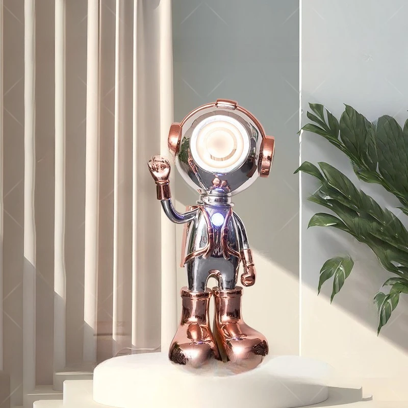 Floor-to-ceiling ornament Hotel shopping mall Living room Creative figure Sculpture Decorative artwork