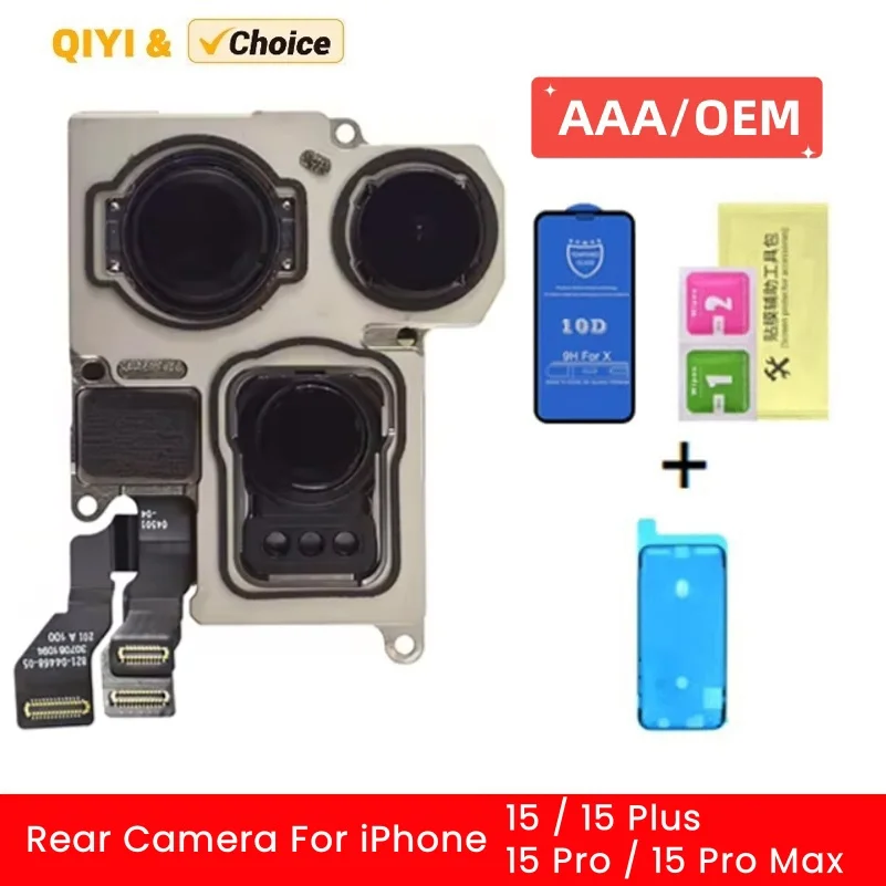 OEM Rear Camera For iPhone 15/15 Pro/15 Pro Max/15 Plus Main Back Camera Replacement for iPhone 15 Pro Max Main Rear Camera