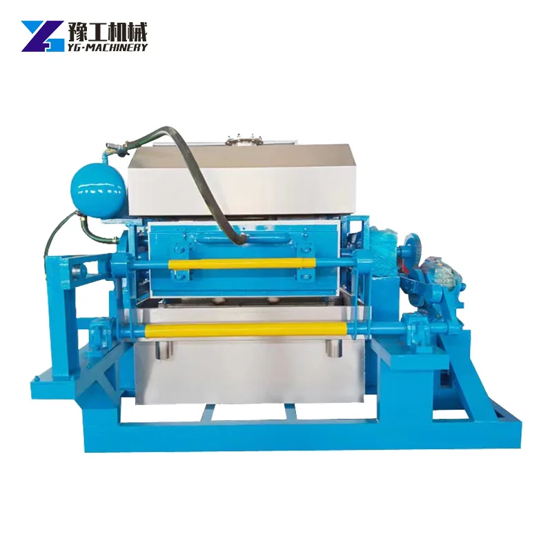 Picture 7: High Efficiency Rotary Egg Tray Making Line Multi Type Paper Tray Production Machine Integrated Pulp Molding Machine Customized