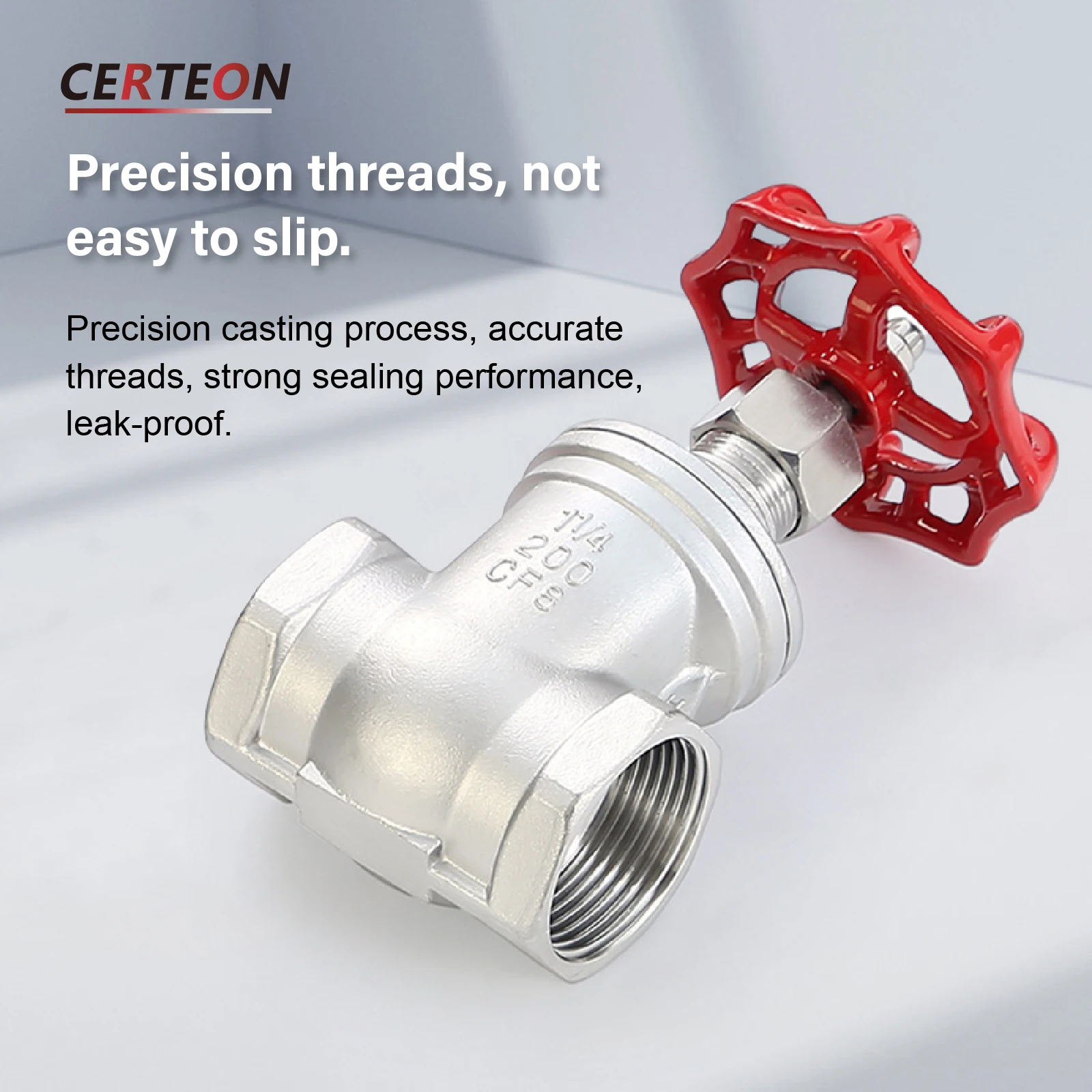 Stainless Steel Wire Buckle Gate Valve, Internal Thread Internal Wire Manual Gate Globe Valve Z11W