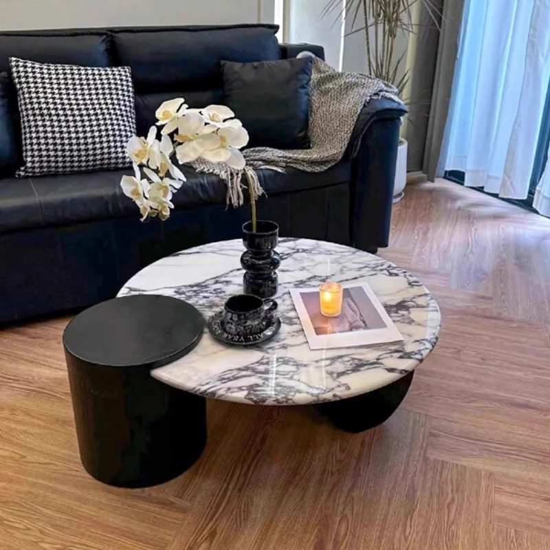 

Decoration Luxury Coffee Table Modern Designer Nordic Living Room Cheap Simple Side Table Clear Mesa Auxiliar Salon Furniture
