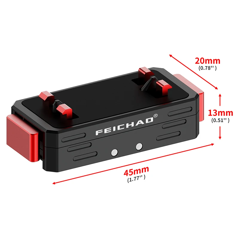 Magnetic Quick Release Adapter Tripod Adapter for Insta360 X4 X6 1/4 Anti-Reverse for GoPro Insta 360 Ace Pro2 Action Camera