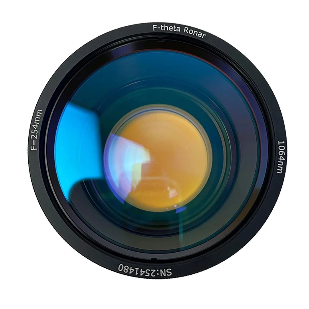 Lente Ronar f-theta de longitud de onda de Singapur, 1064nm, para máquina de marcado láser, 70x70mm, 110x110mm, 175mm x 175mm, 200mm x 200mm, 300x300mm