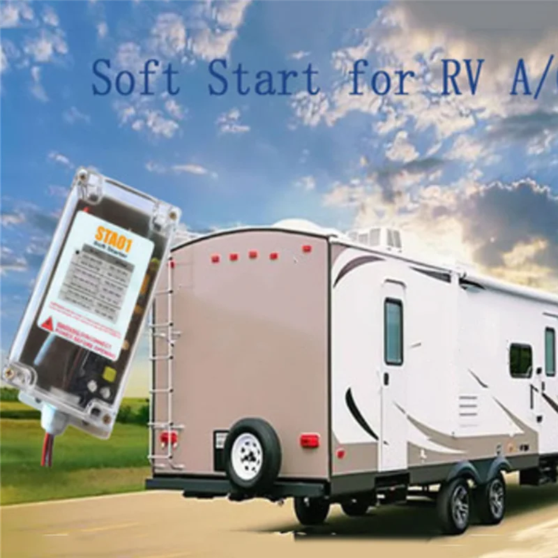 مكيف هواء عادي ASY-364-X20-IP بداية ناعمة لمقطورة السفر، بداية ناعمة لمحرك التيار المتردد RV 115V، RV الكهربائي، 364-X20