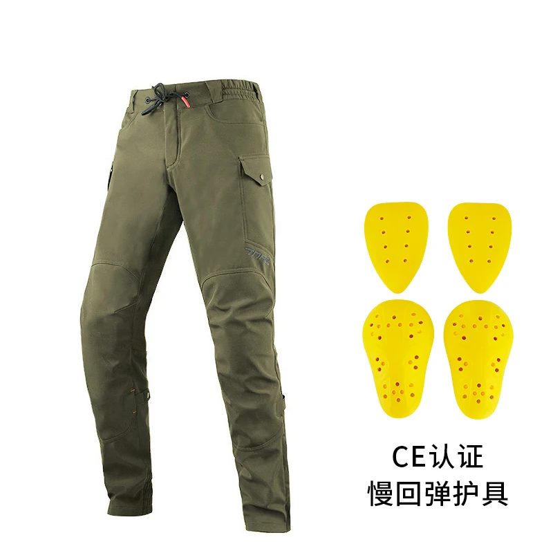 

Winter Motorcycle Pants CE Certification Anti-fall otorcycle Pants Wear Resistant Moto Pants Reflective Motorcycle Accessories