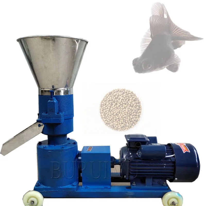 

Feed Pellet Machine Household Wet and Dry Automatic Breeding Granulator Straw Crushing Granulator